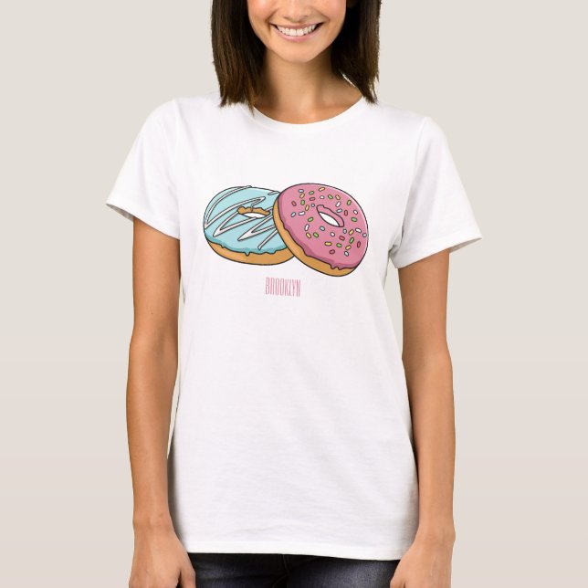 T-shirt Illustration de Donut (Devant)