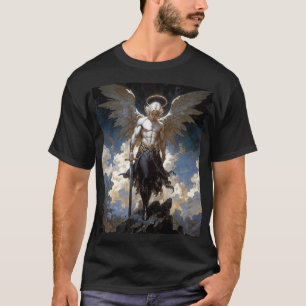 T-shirt Illustration de fantasy de l'Archange Michel