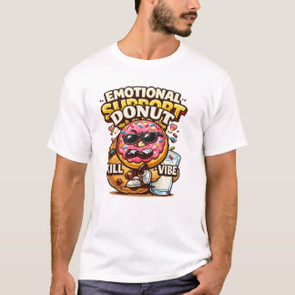 T-shirt Illustration de gâteau en forme de beignet Tuer Ma