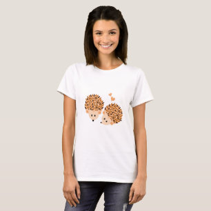 T-shirt Illustration de hérissons