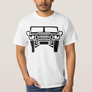 T-shirt Illustration de Hummer/Humvee