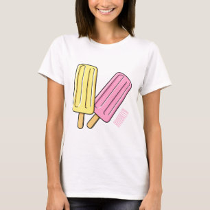 T-shirt Illustration de Ice pop