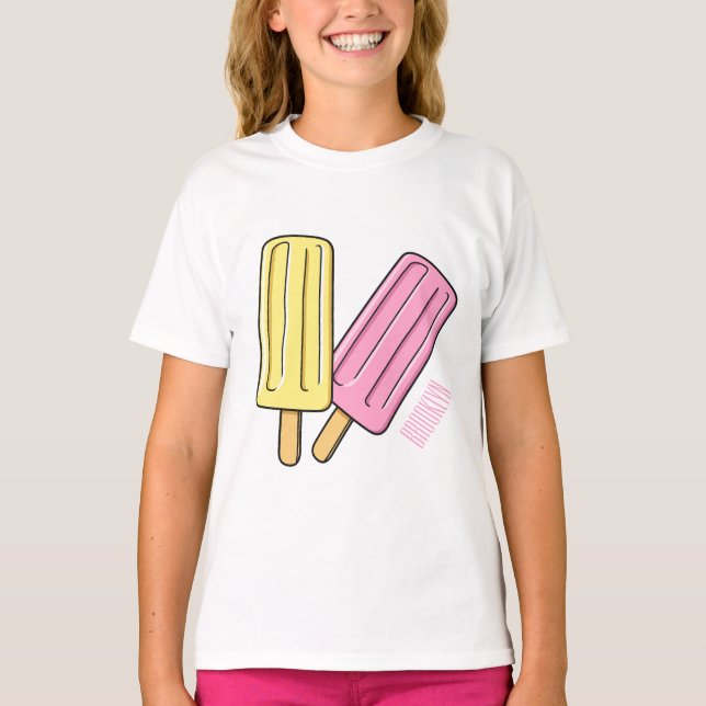T-shirt Illustration de Ice pop (Devant)