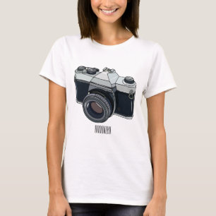 T-shirt Illustration de la caméra