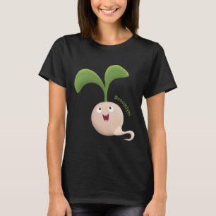 T-shirt Illustration de la caricature de la gerbe de grain
