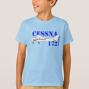 T-shirt Illustration de la conception d'avion Cessna 172 S