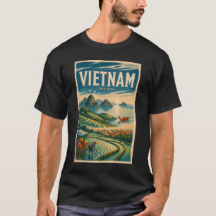 T-shirt Illustration de la culture vietnamienne Art de voy