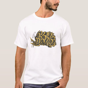 T-shirt Illustration de la feuille de limace de mer grillé