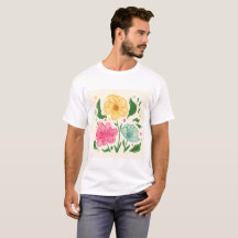 Illustration de la fleur colorée de Whimsical - De