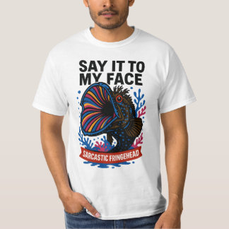 T-shirt Illustration de la fringueuse sarcastique
