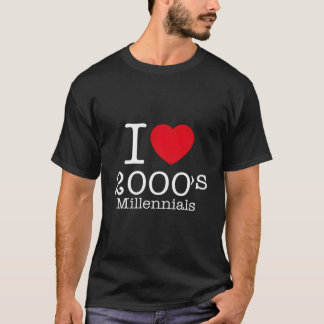 T-shirt Illustration de la génération des Millennials des