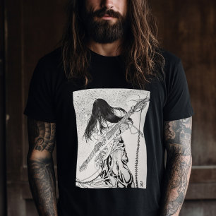 T-shirt Illustration de la guitare électrique rock Guitari