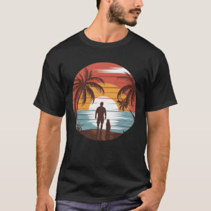 T-shirt Illustration de la journée Sunshine Beach - Homme