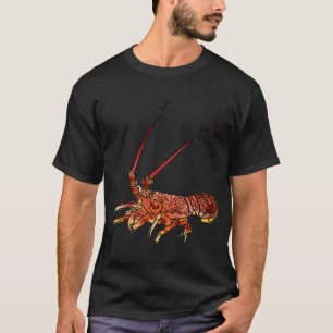T-shirt Illustration de la langouste de Tasmanie