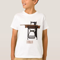 Illustration de la machine à coudre