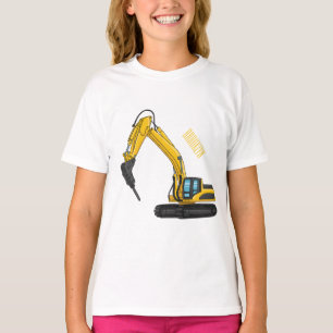 T-shirt Illustration de la pelle de rupture
