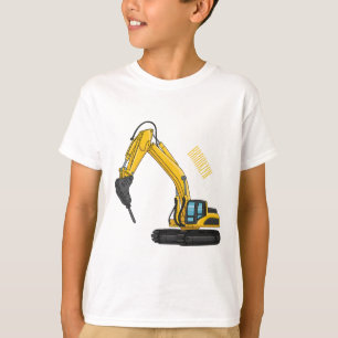 T-shirt Illustration de la pelle de rupture