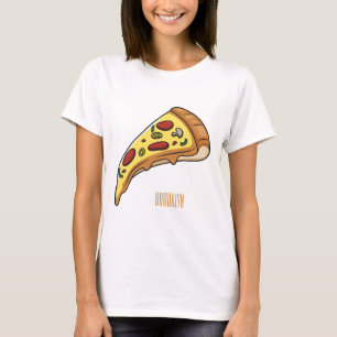T-shirt Illustration de la pizza