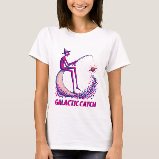 T-shirt Illustration de la prise galactique – Pêche à la l