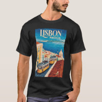 Illustration de la vue aérienne de Lisbonne Portug