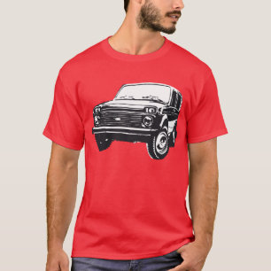 T-shirt Illustration de Lada Niva