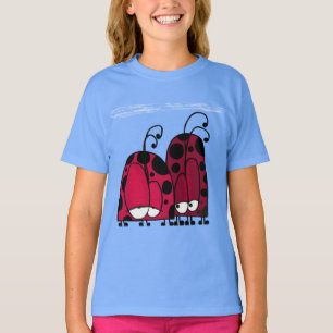 T-shirt Illustration de Ladybug d'amour non demandé