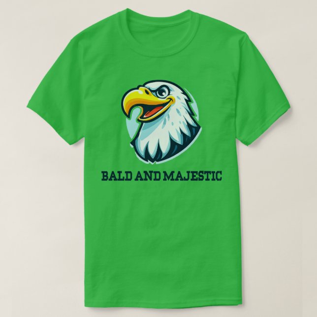 T-shirt Illustration de l'aigle royal et de l'aigle royal (Design devant)