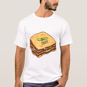 T-shirt Illustration de Lasagna