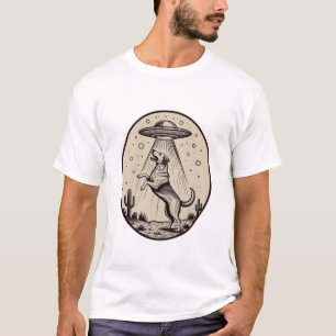 T-shirt Illustration de l'enlèvement de Desert Dog par un