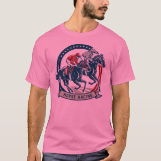 T-shirt Illustration de l'équitation dynamique