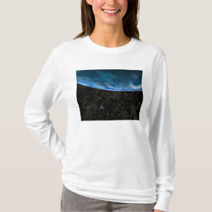 T-shirt Illustration de l'horizon de la terre