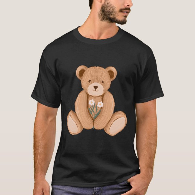 T-shirt Illustration de l'ours (Devant)