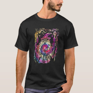T-shirt Illustration de magicien épique fantastique Tie Dy