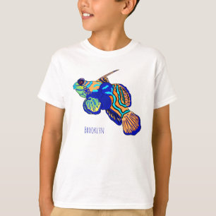 T-shirt Illustration de Mandarinfish