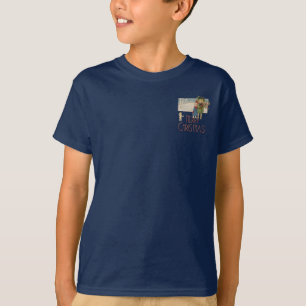 T-shirt Illustration de Noël Antique Enfants 1920