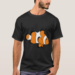 T-shirt Illustration de poisson clown poisson tropical
