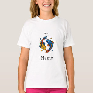 T-shirt Illustration de poisson de dessin animé du signe z