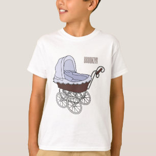 T-shirt Illustration de poussette