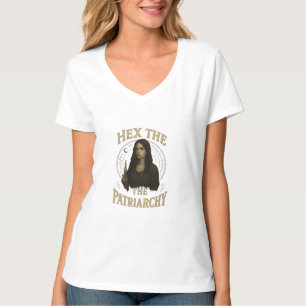 T-shirt Illustration de sorcière wiccane - Maudire le patr
