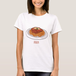 T-shirt Illustration de Spaghetti