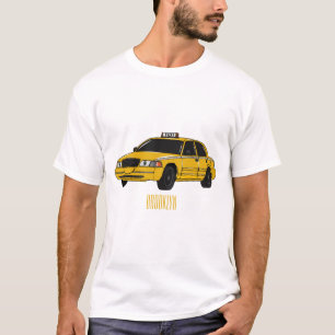T-shirt Illustration de taxi