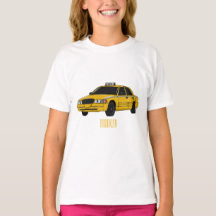 T-shirt Illustration de taxi