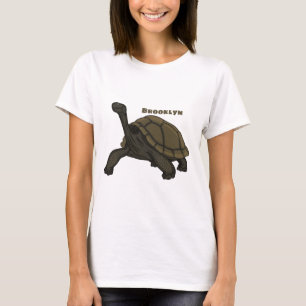 T-shirt Illustration de tortue terrestre des Galapagos
