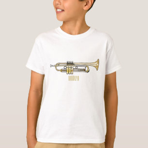 T-shirt Illustration de trompette