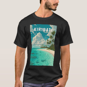 T-shirt Illustration de voyage artistique vintage des Kiri