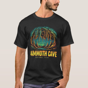 T-shirt Illustration de voyage du parc national Mammoth Ca