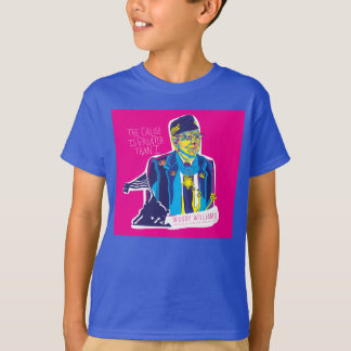 T-shirt Illustration de Woody Williams - La cause est plus