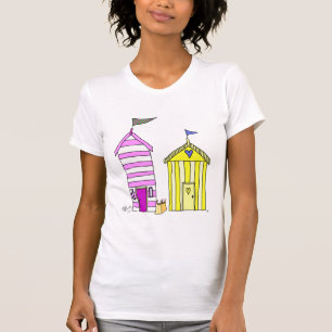 T-shirt Illustration des Beach Huts 3