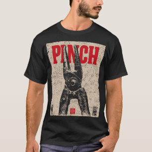 T-shirt Illustration des prospectus industriels Retro "P