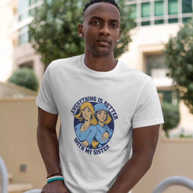 T-shirt Illustration des soeurs (Créateur téléchargé)